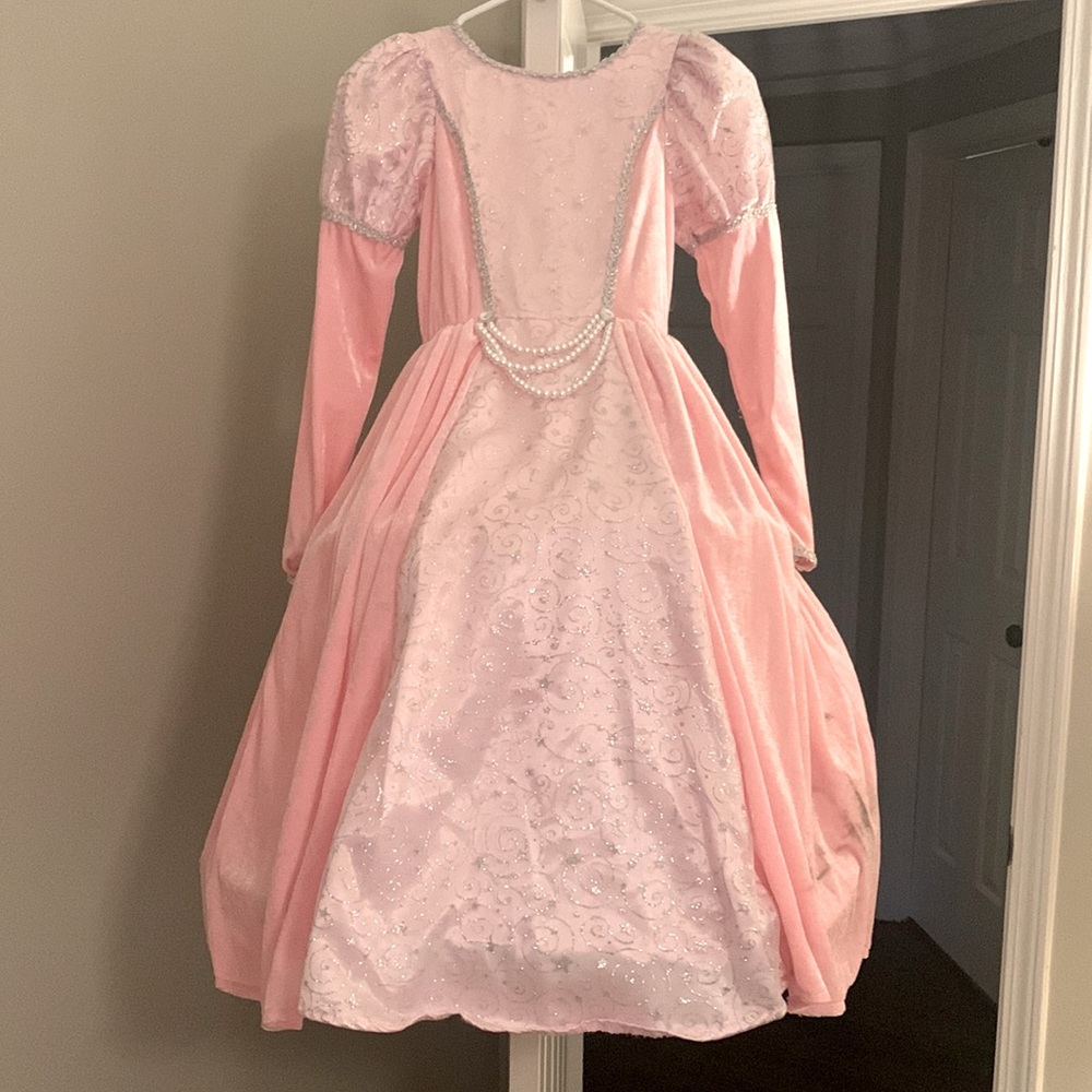 Halloween costume - princess hoop dress + cape